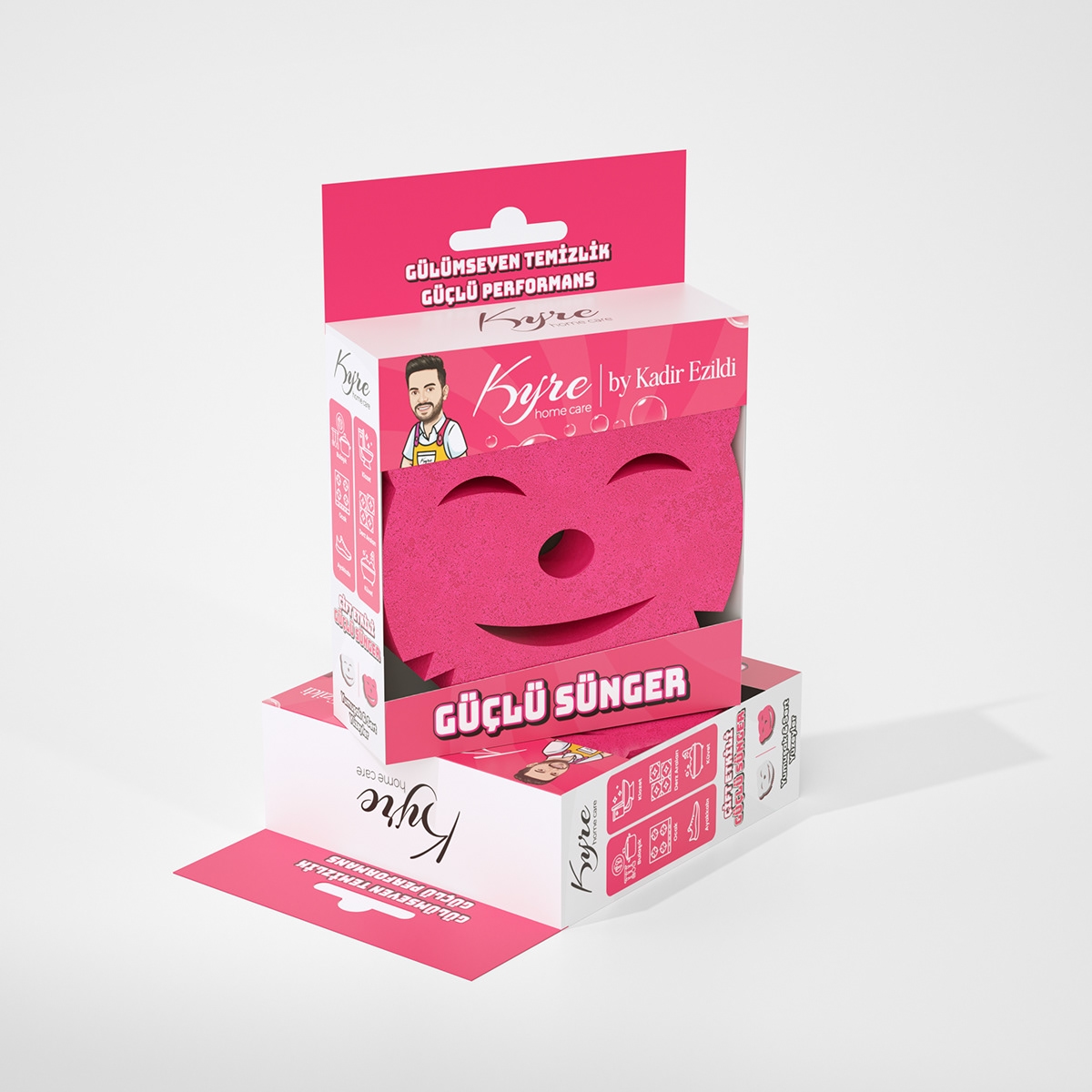 Güçlü Sünger Package Design