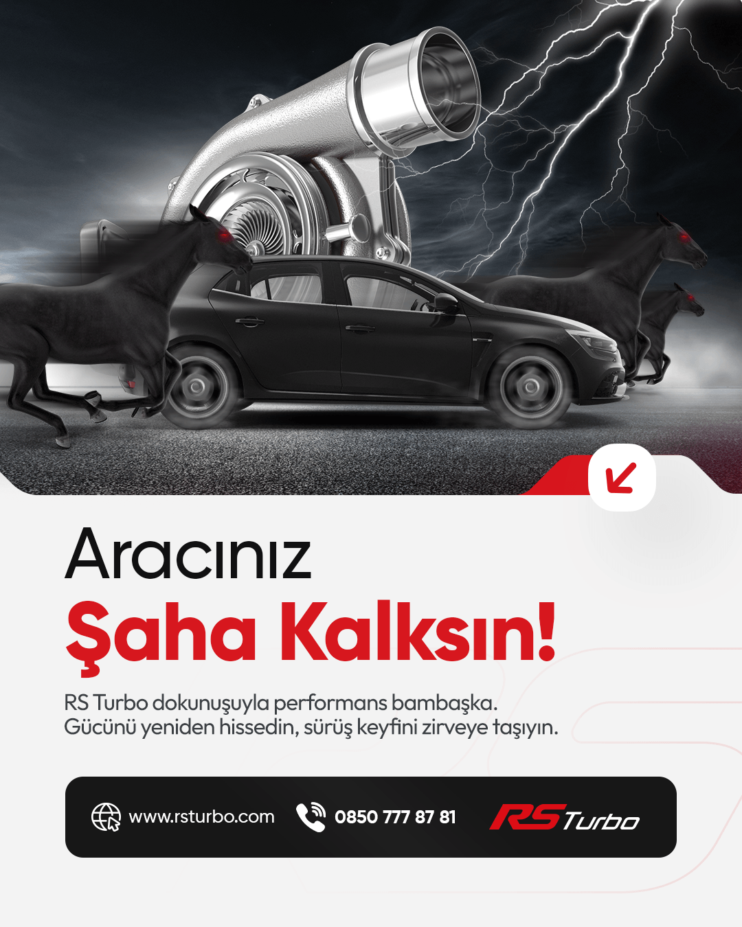 RS Turbo Sosyal Medya Tasarım Serisi