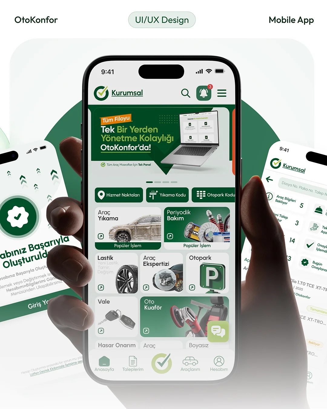 OtoKonfor Mobile App