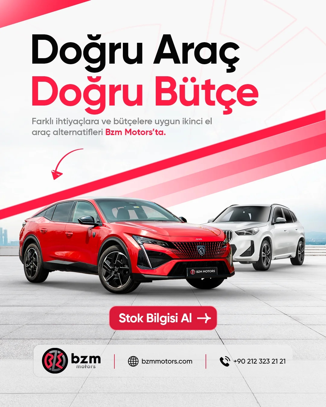 BZM Motors Sosyal Medya Tasarımı
