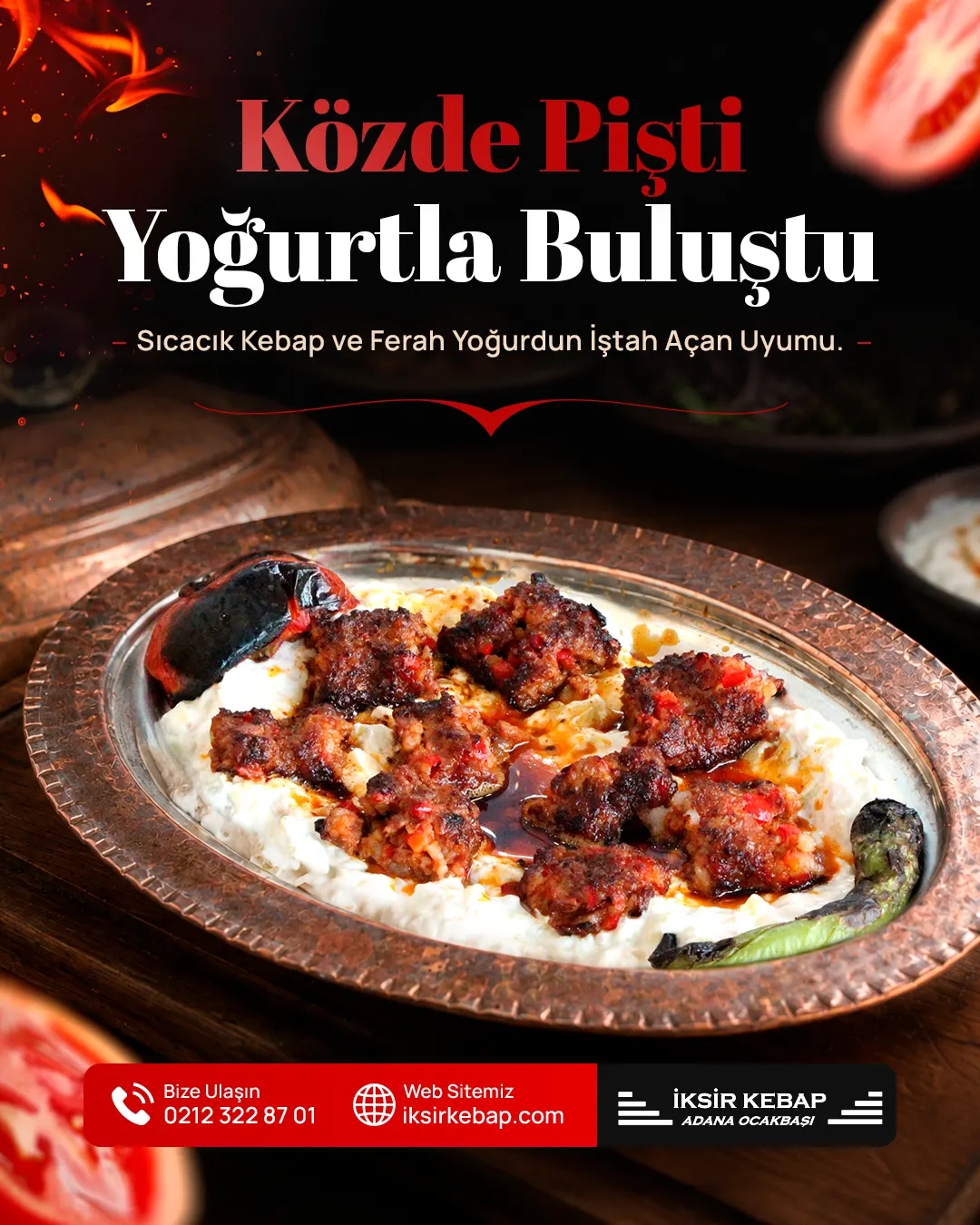 İksir Kebap Sosyal Medya Tasarımı