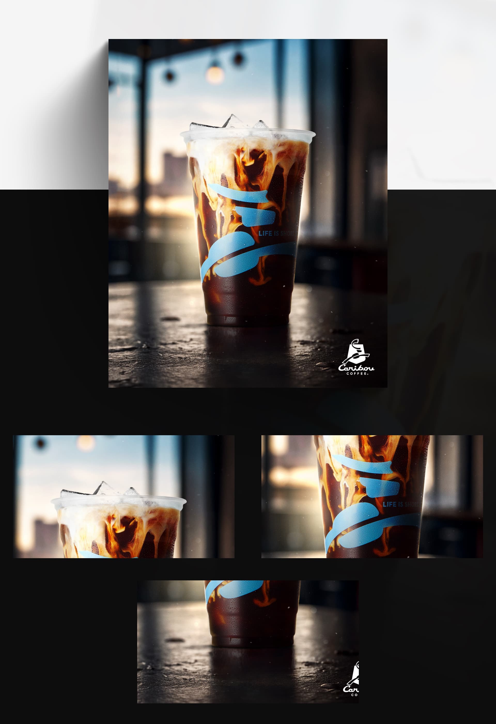 Caribou Coffee Cold Brew Concept Campaign 2