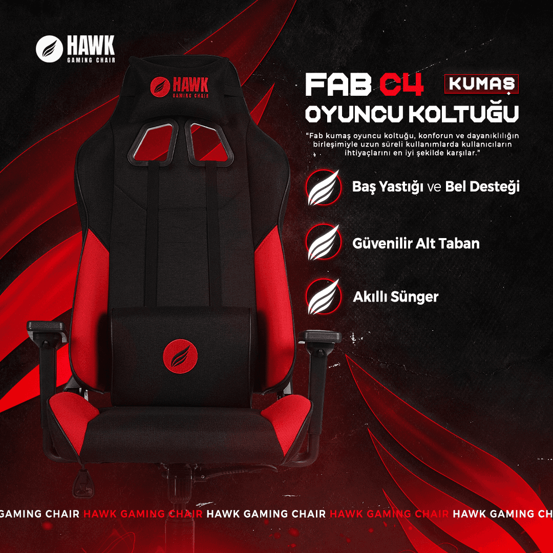 Hawk Gaming Chair Campaign Visual Series 7