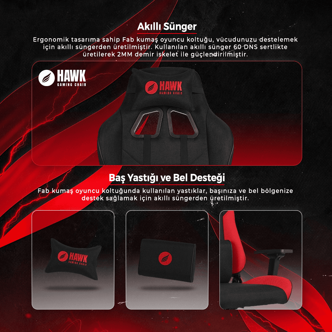 Hawk Gaming Chair Campaign Visual Series 8