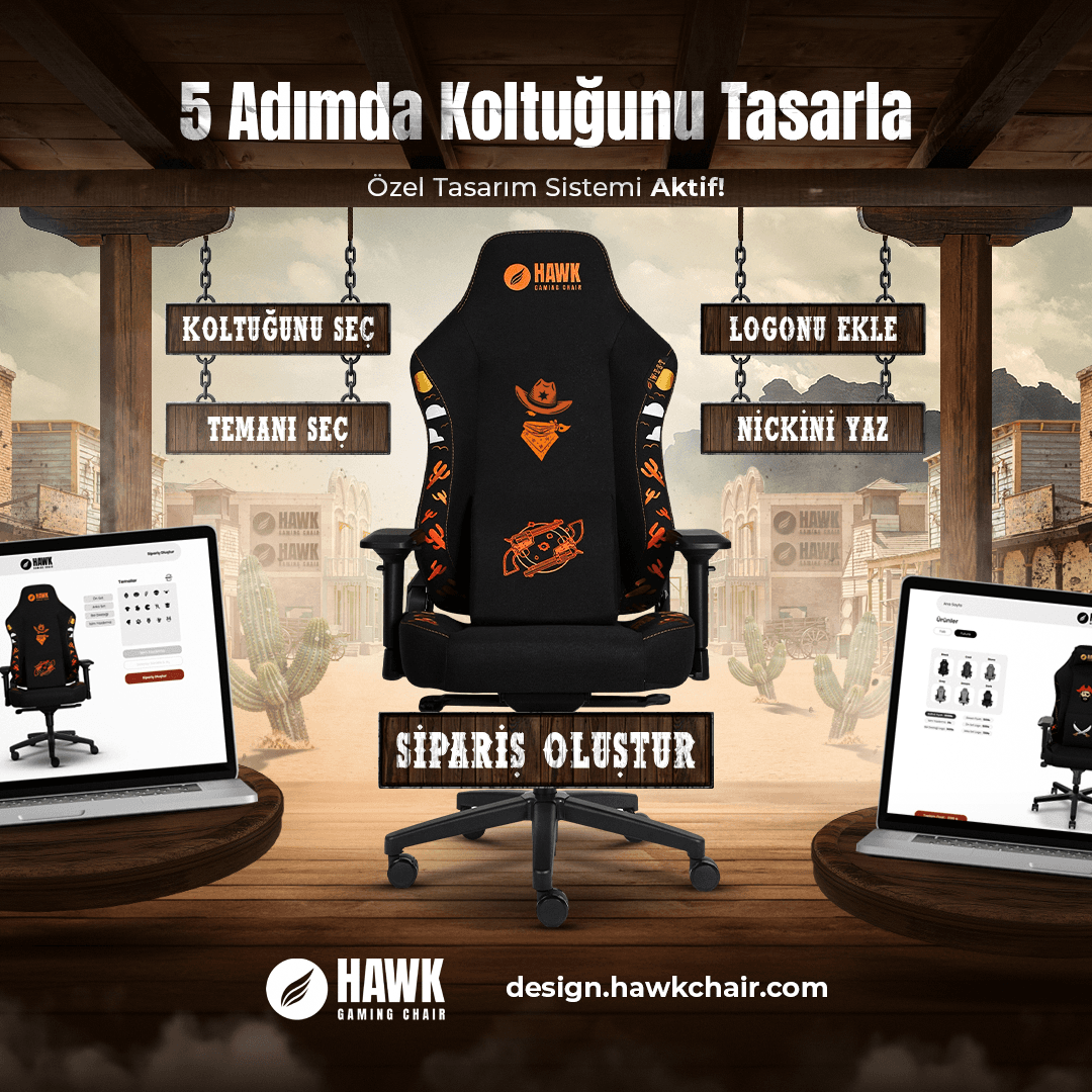 Hawk Gaming Chair Campaign Visual Series 2