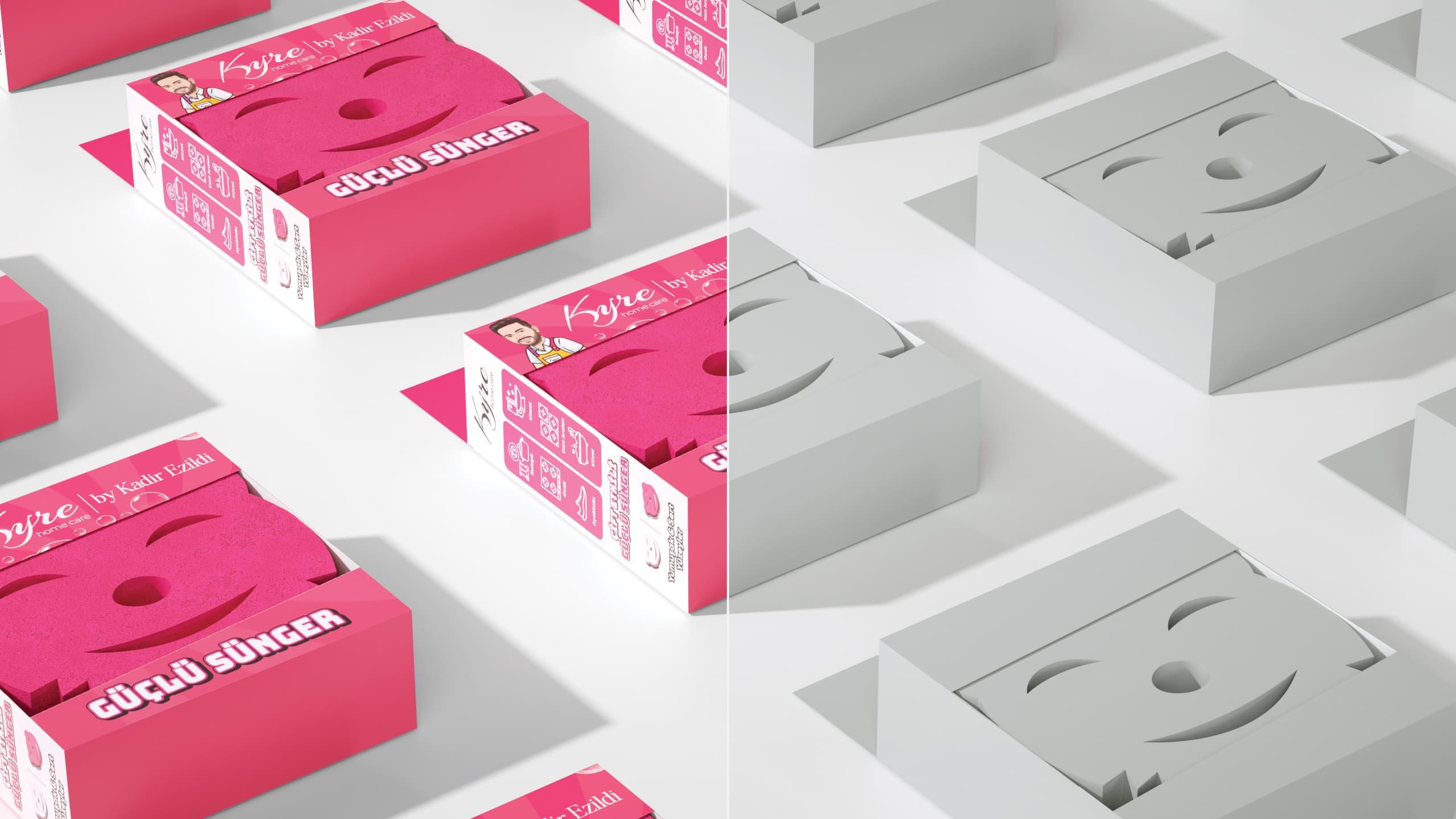 Güçlü Sünger Package Design 9