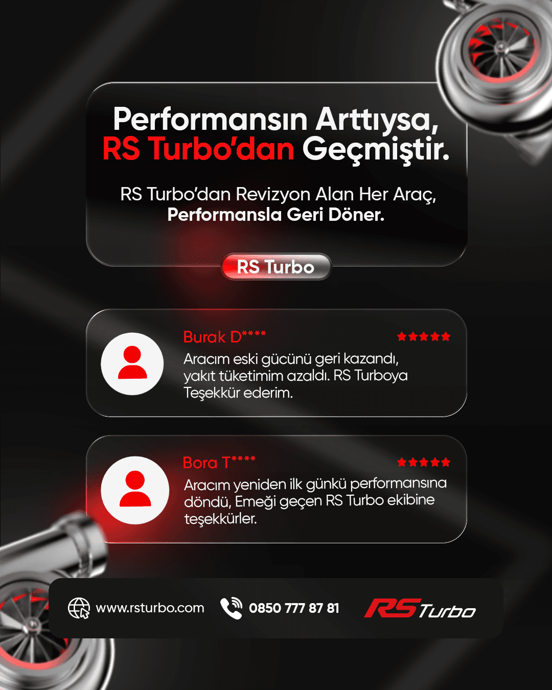 RS Turbo Sosyal Medya Tasarım Serisi 12