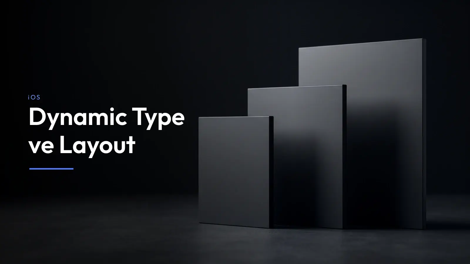 iOS Dynamic Type ile ölçeklenebilir mobil tipografi