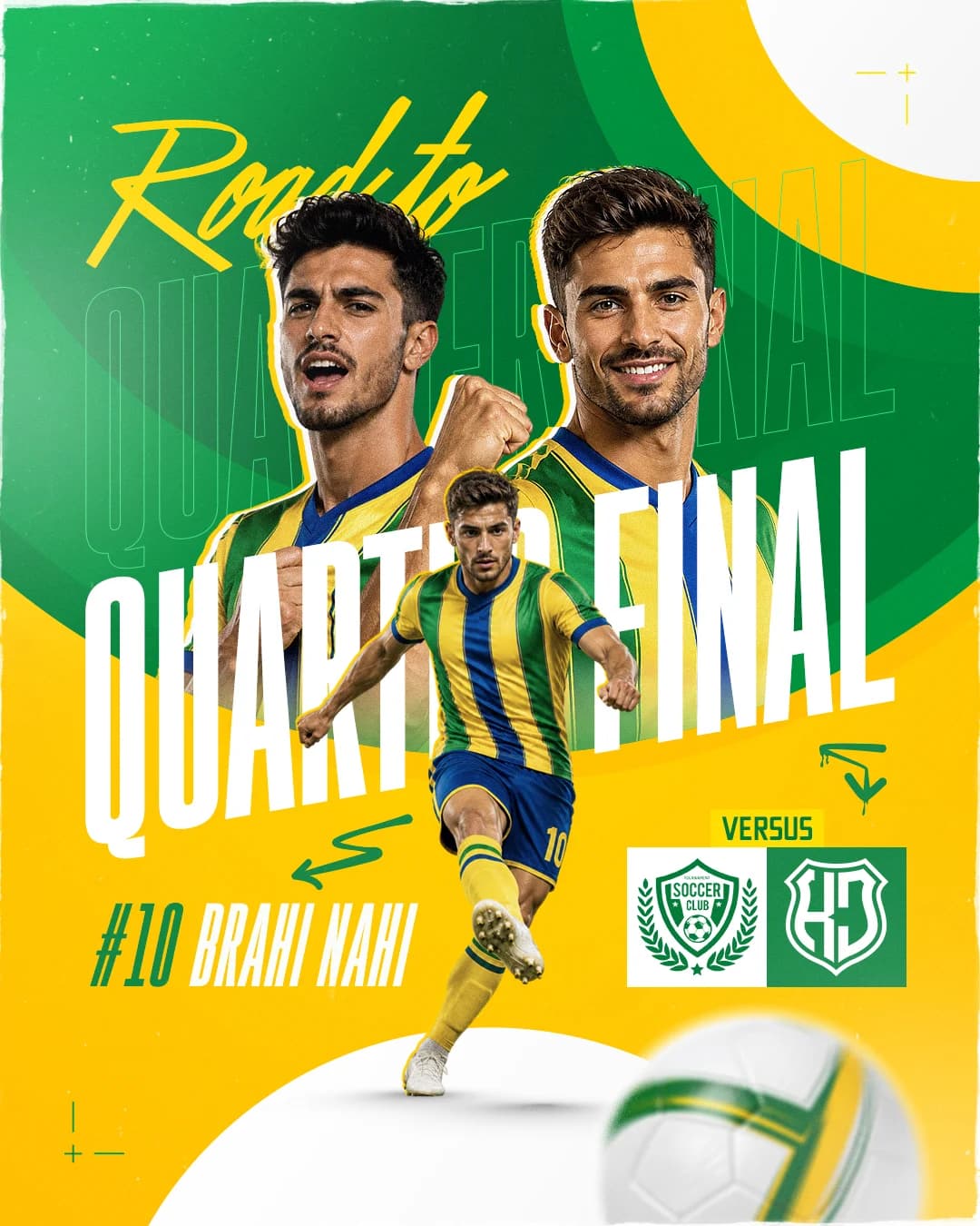 World Cup Brasil Theme Instagram Post Template 5