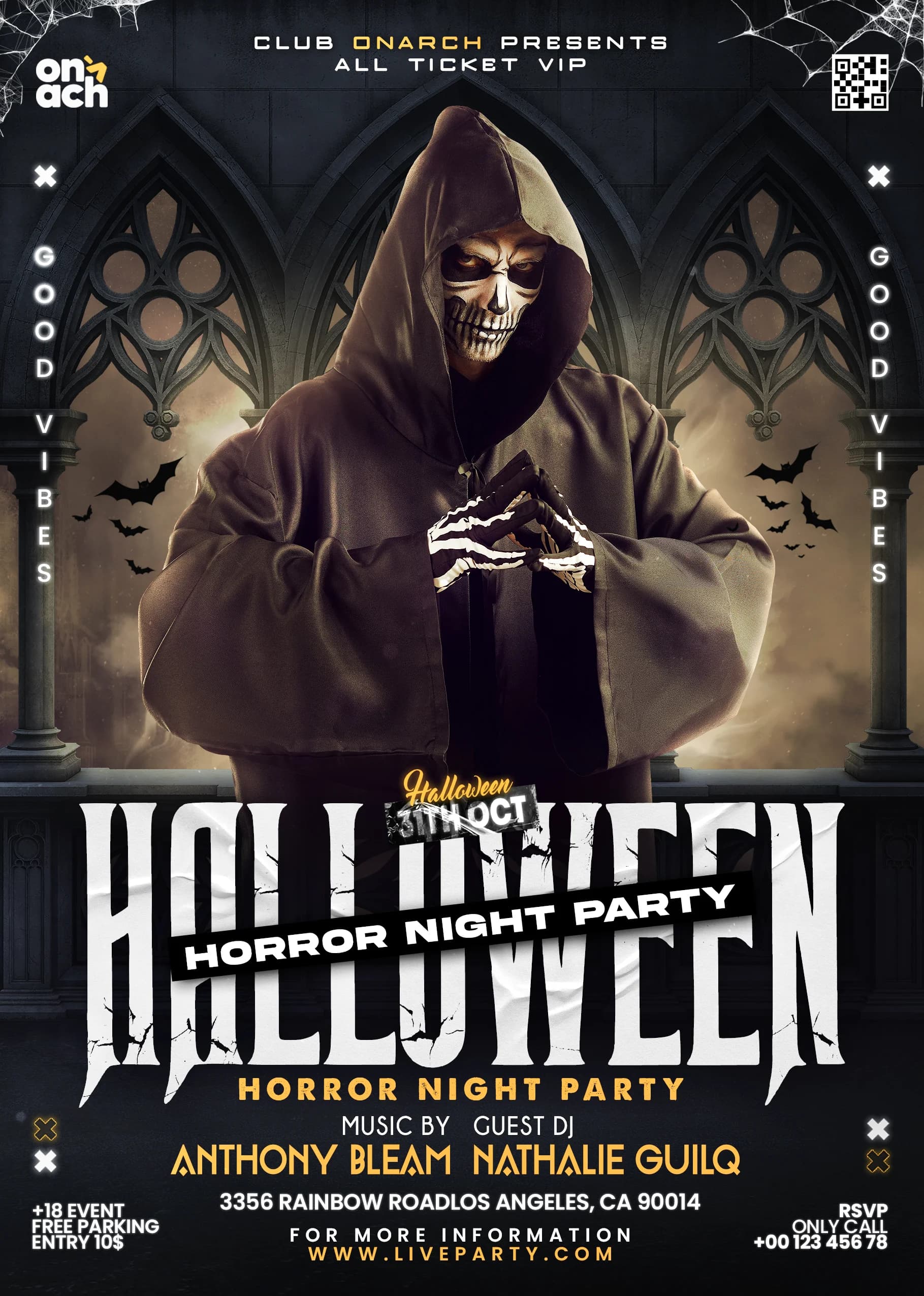 Halloween Horror Night Party cover