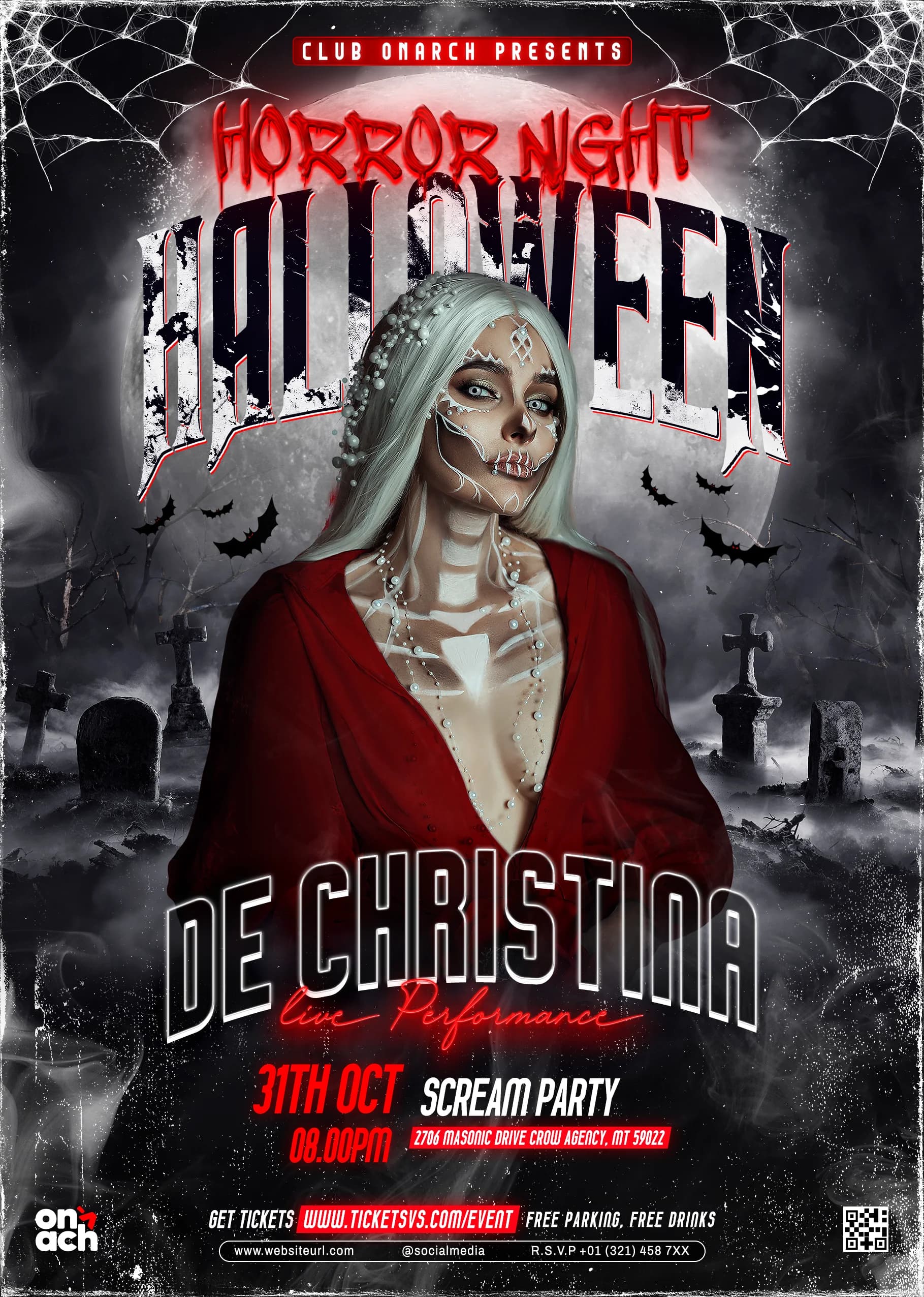 De Christina Halloween Party cover