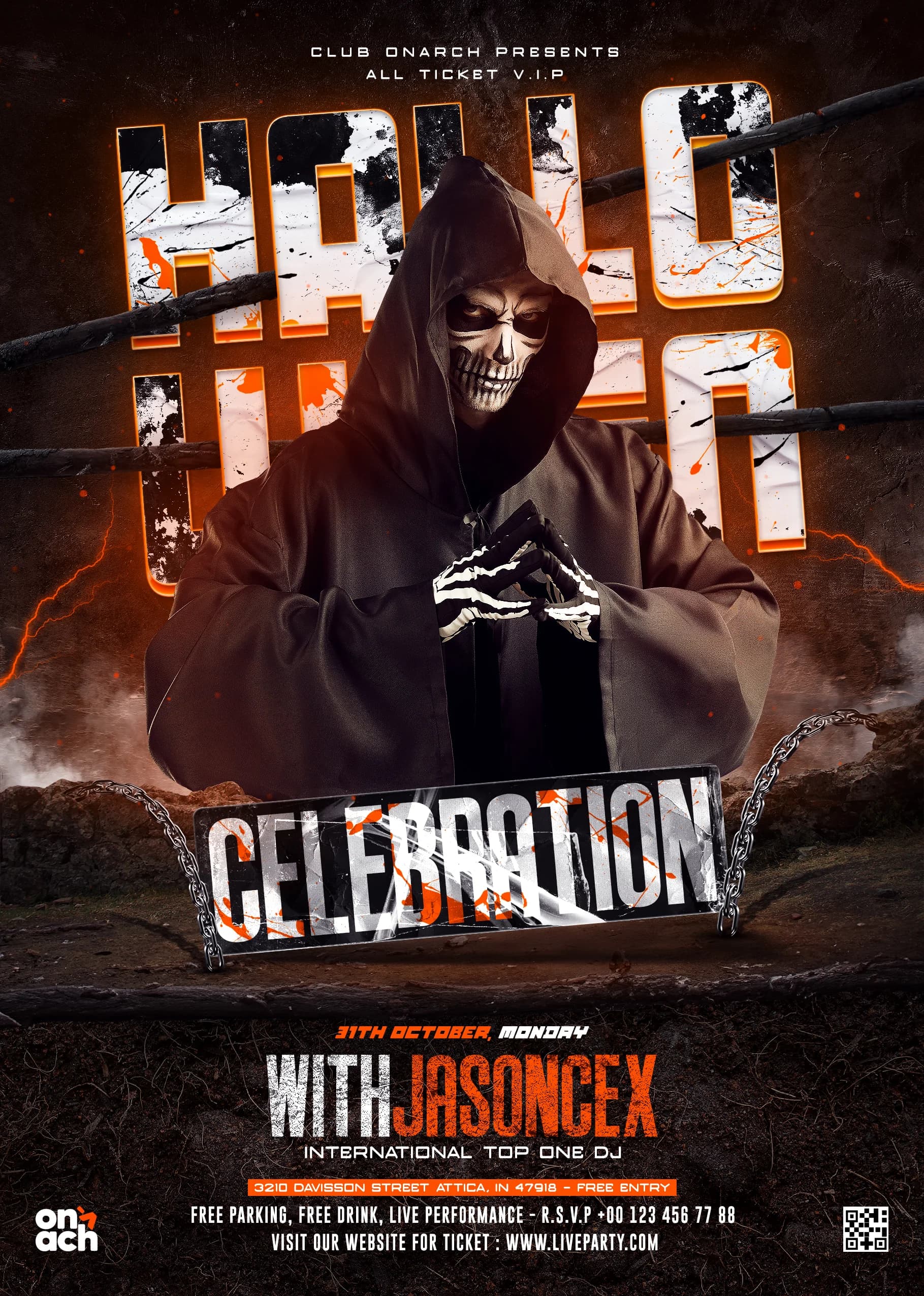 Halloween Celebration with Jasoncex cover