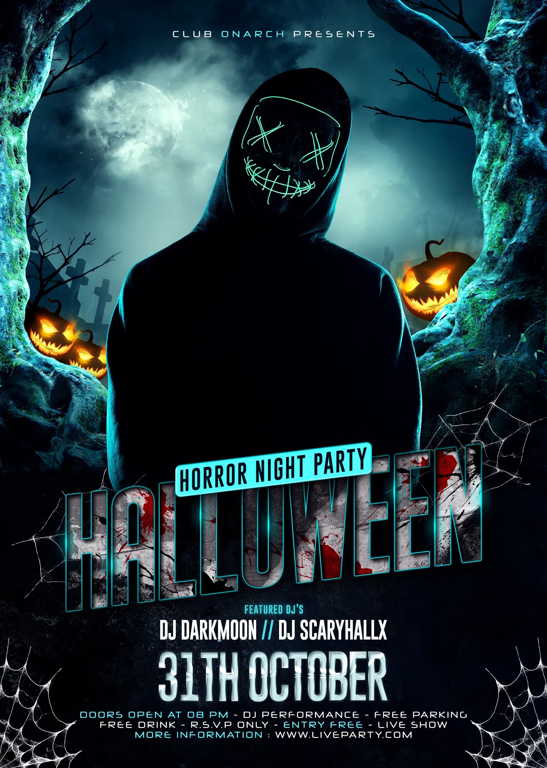 Halloween 31th October Party cover