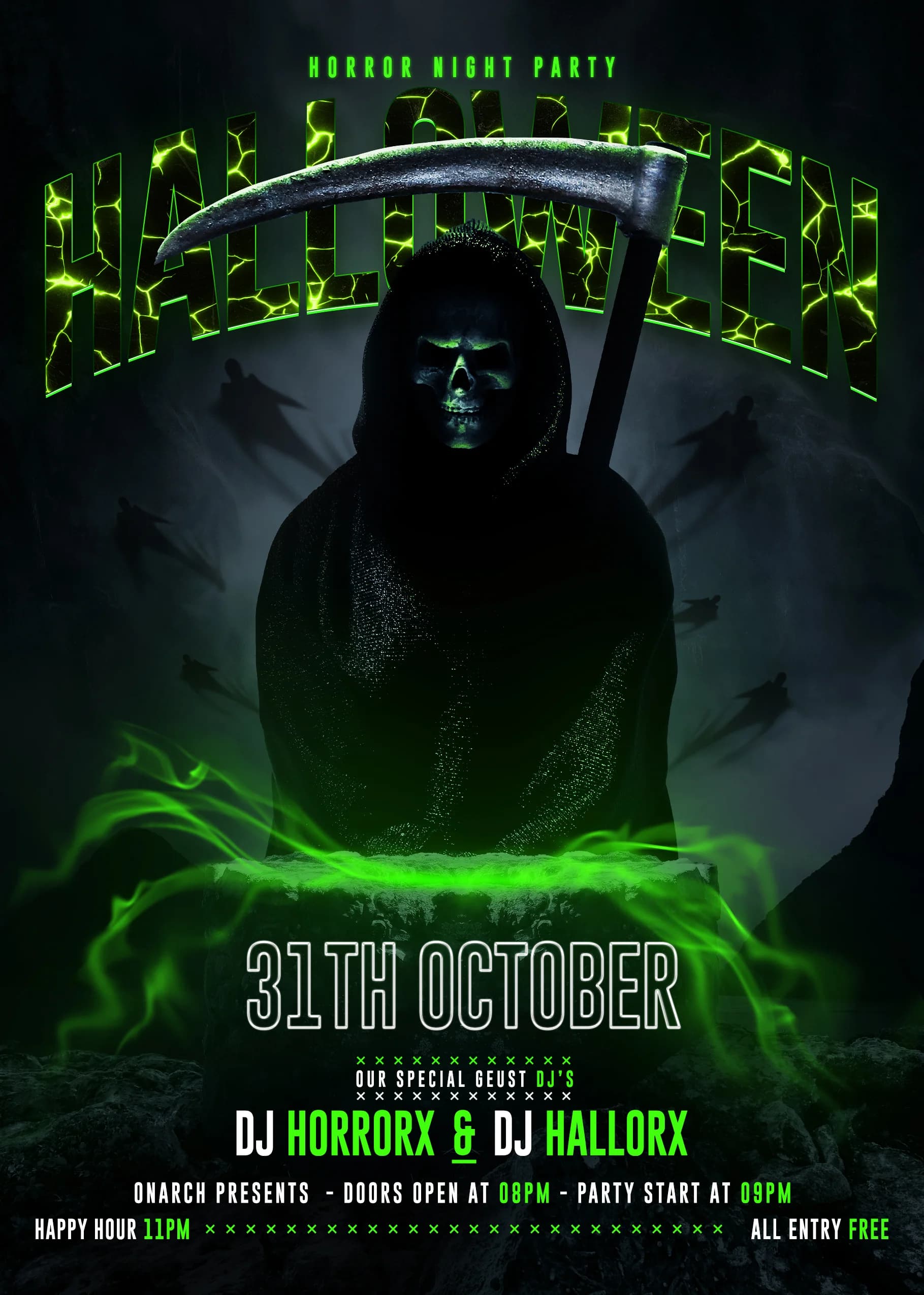 Halloween 31th October Party cover