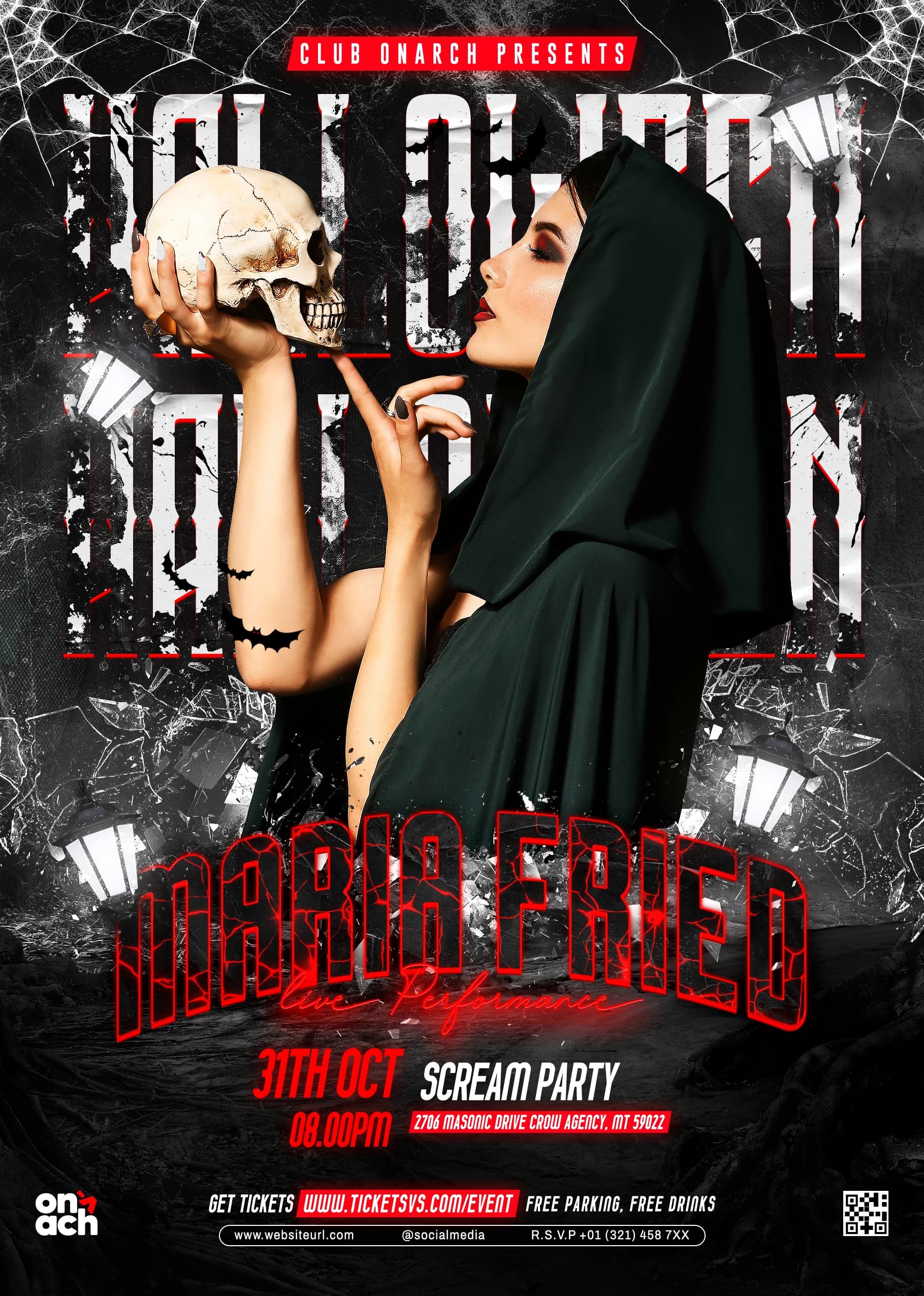 Maria Fried Halloween Party cover