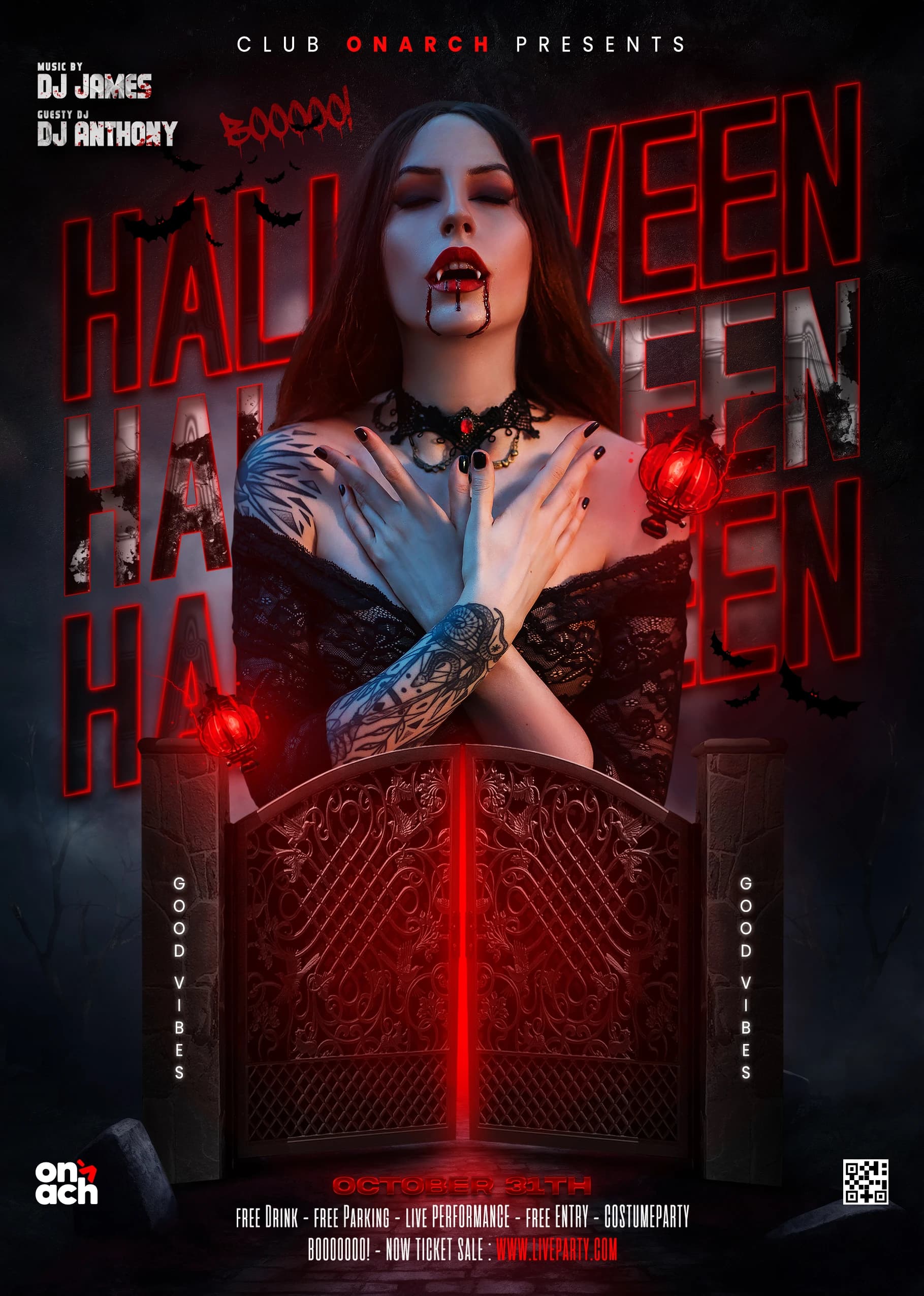 Halloween Party October 31 cover