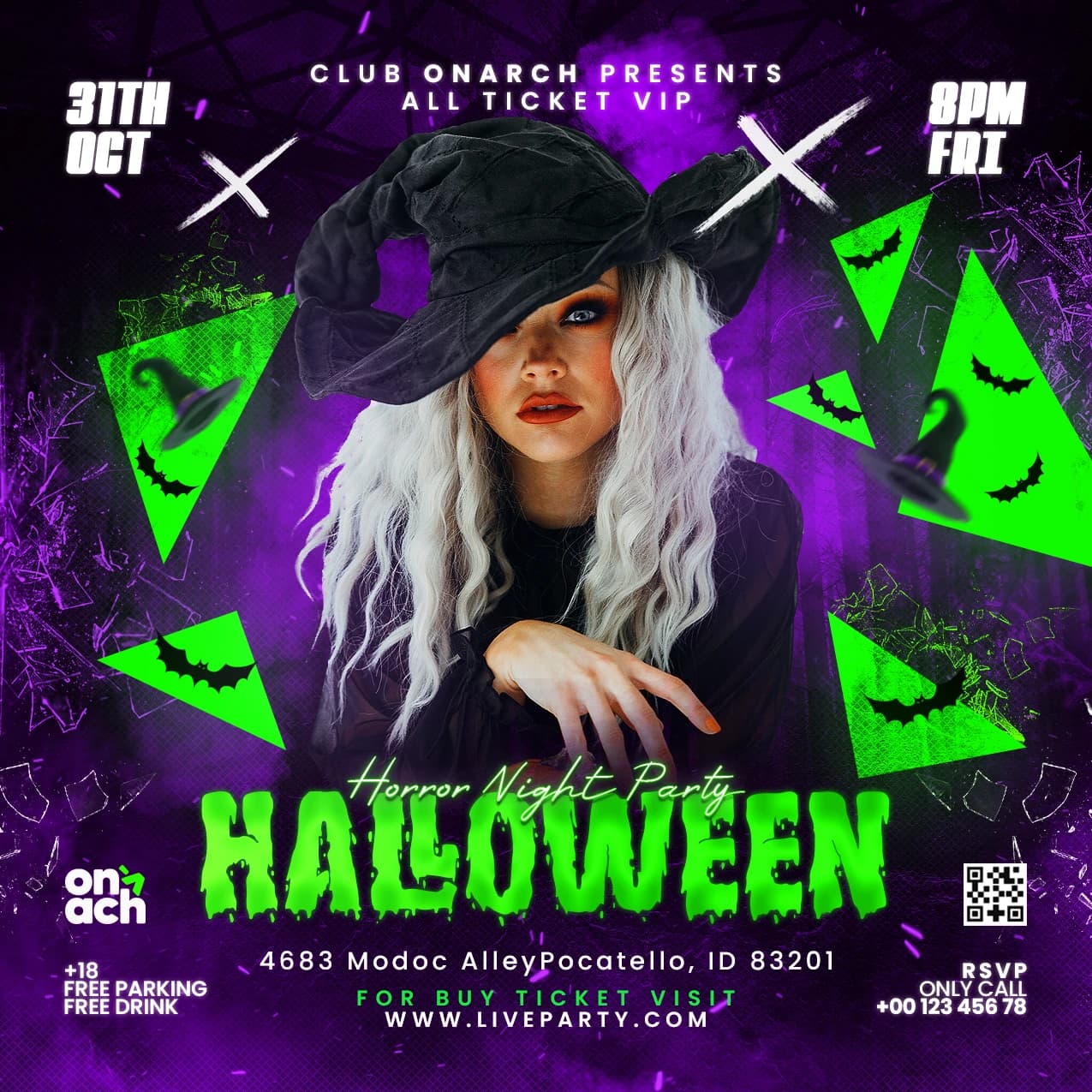 Halloween Horror Night Party cover