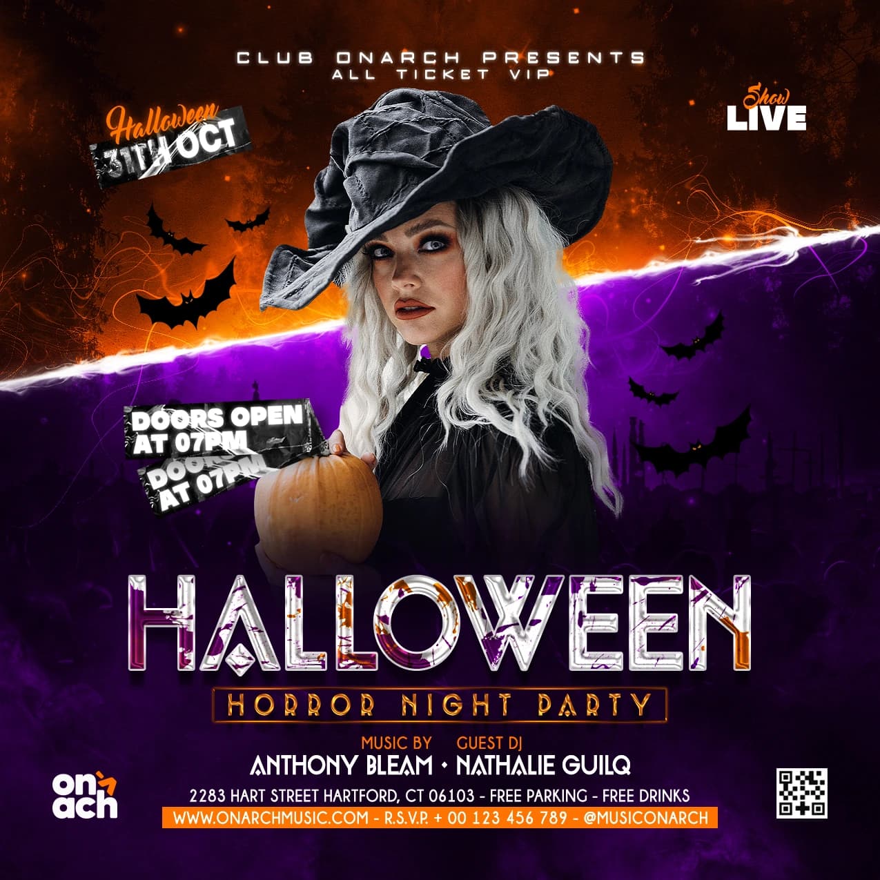 Halloween Horror Night Party cover