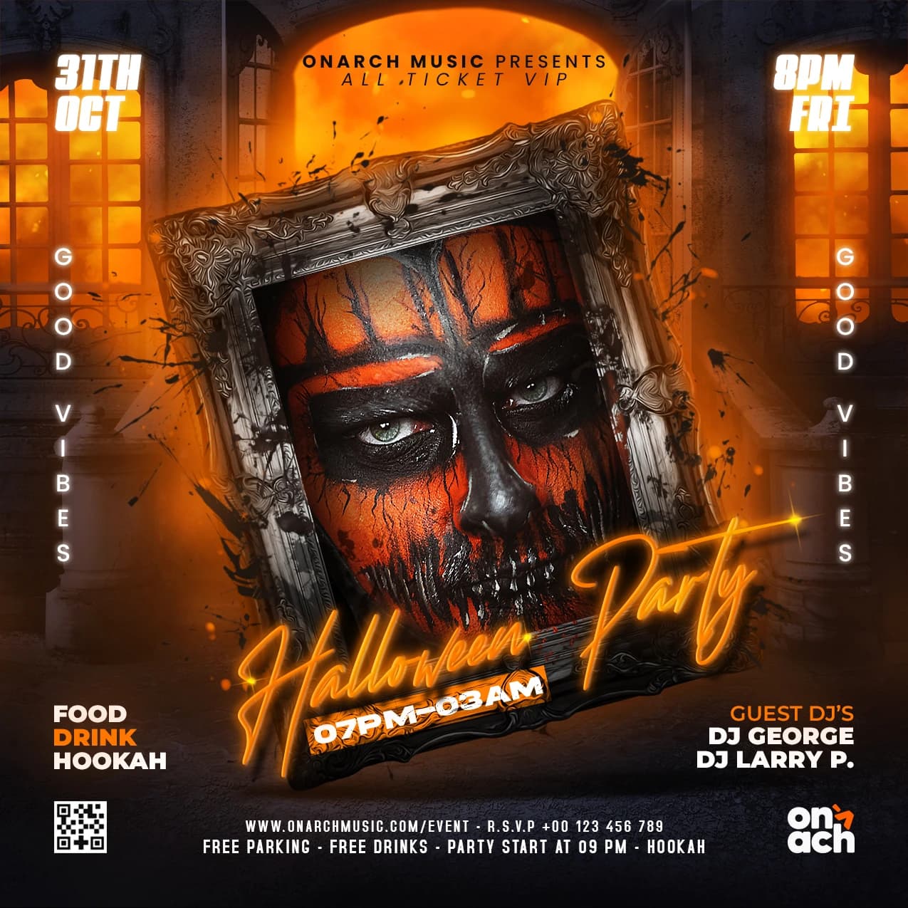 Halloween Party Orange Edition cover