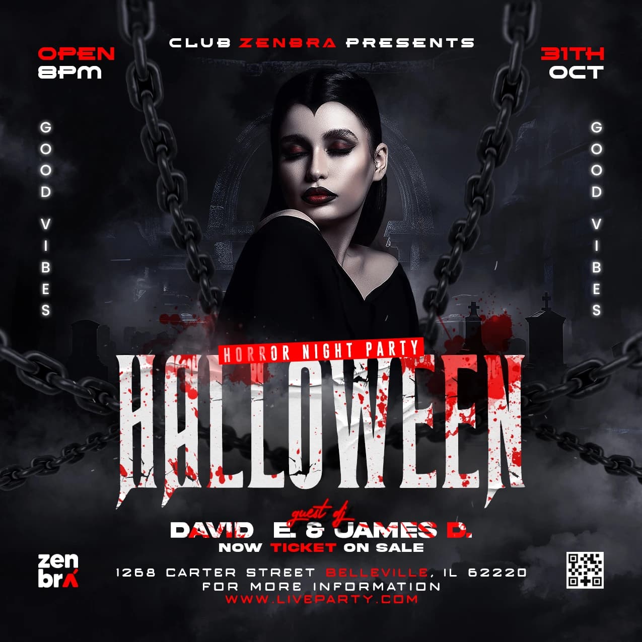 Halloween Horror Night Party cover