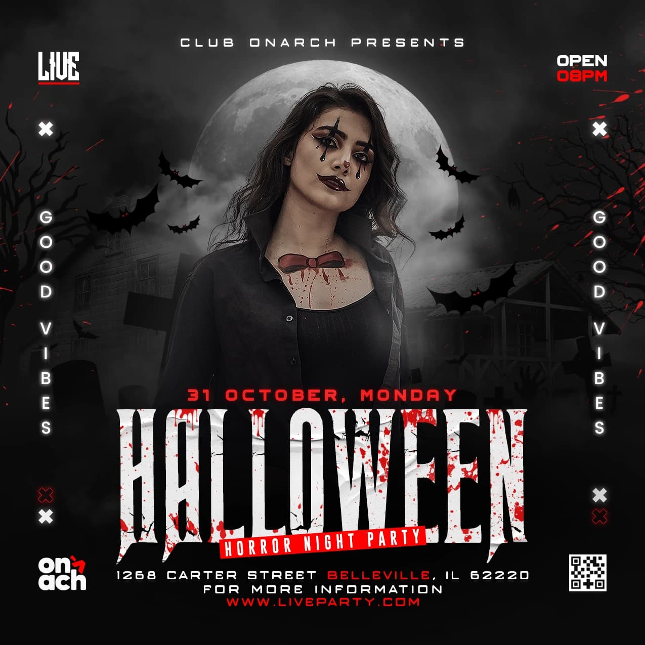 Halloween Horror Night Party cover