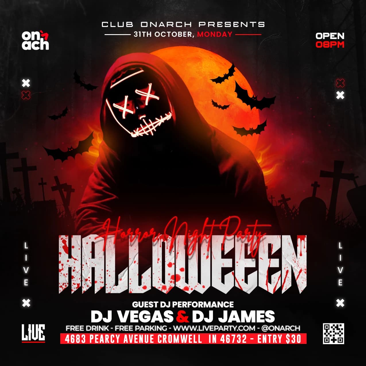 Halloween Night Party cover