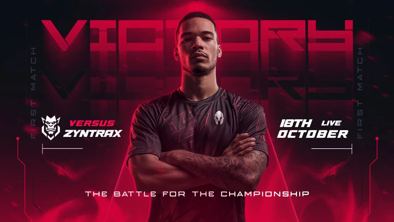 ESports Youtube Thumbnail Template cover