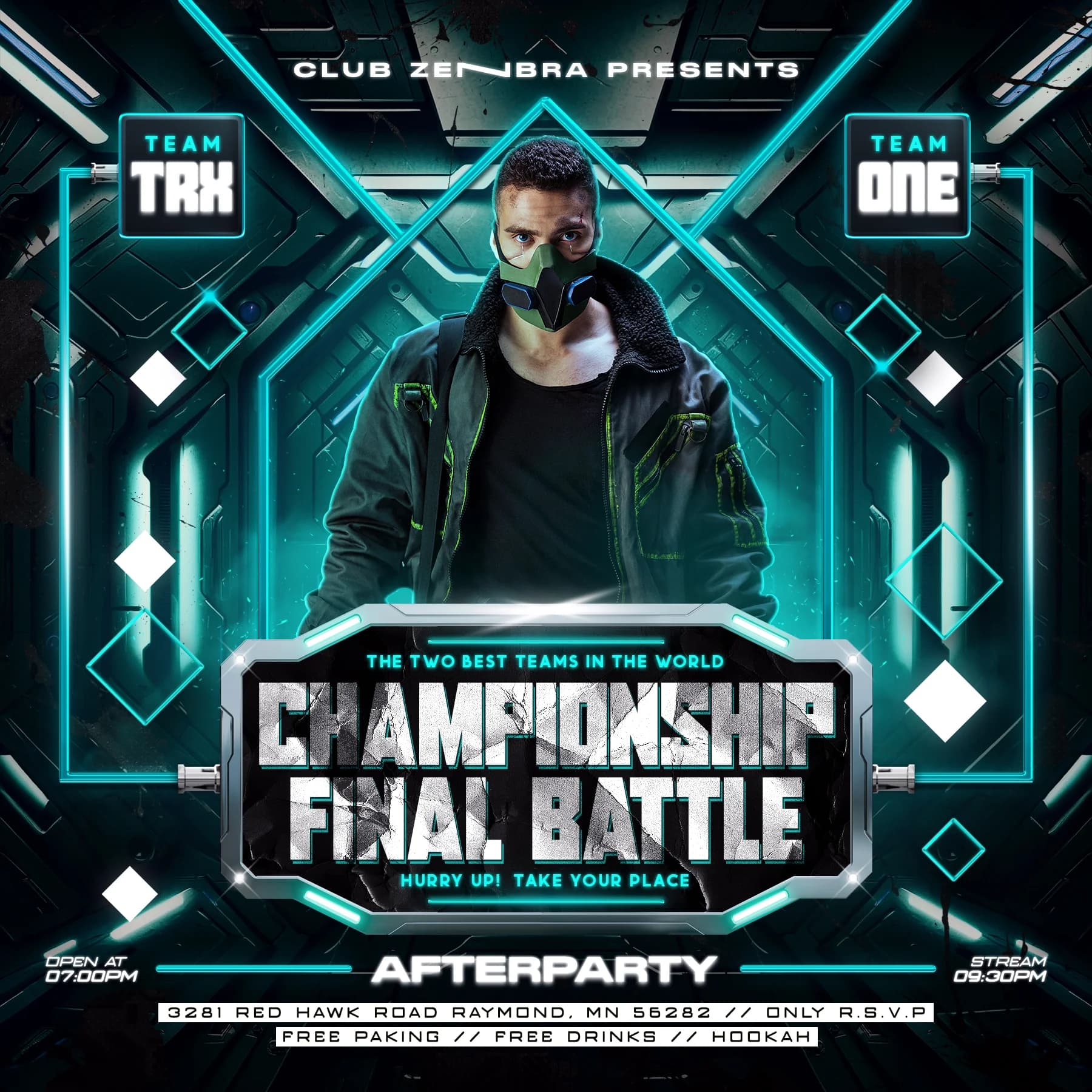 E-Sport Championship Diamond Flyer cover
