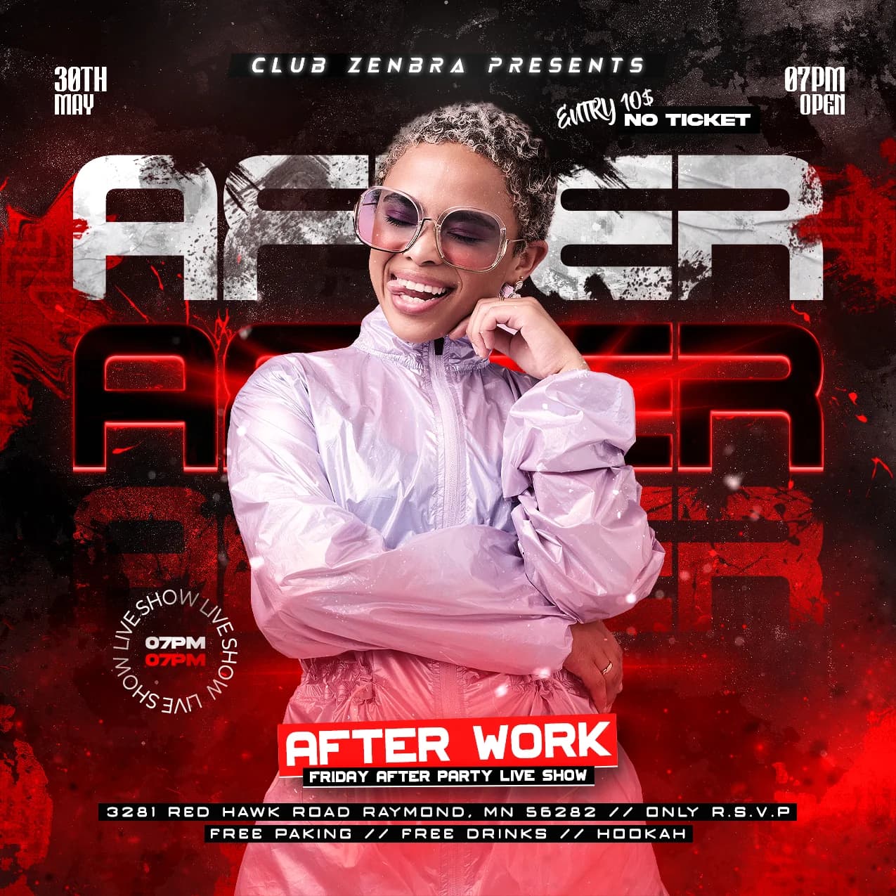 E-Sport After Work Party Flyer cover
