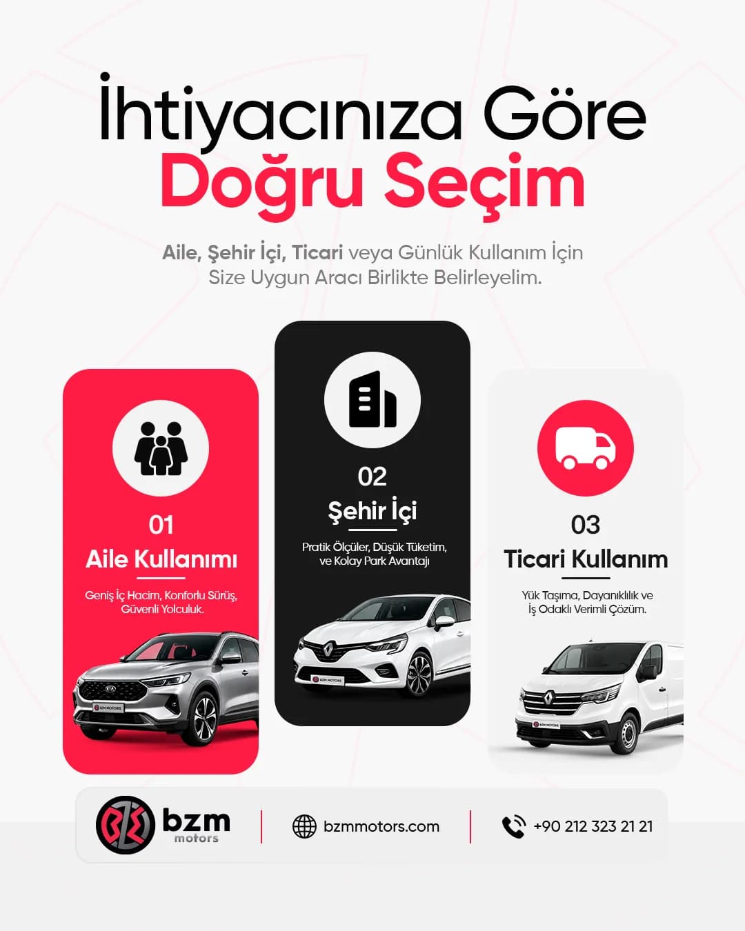BZM Motors Social Media Design | Agency 3