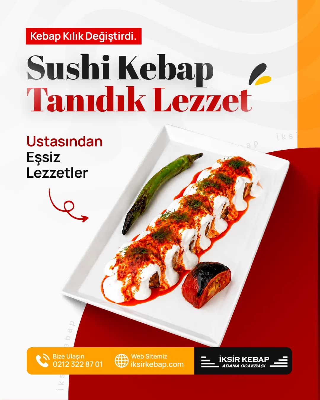 İksir Kebap Sosyal Medya Tasarımı 4