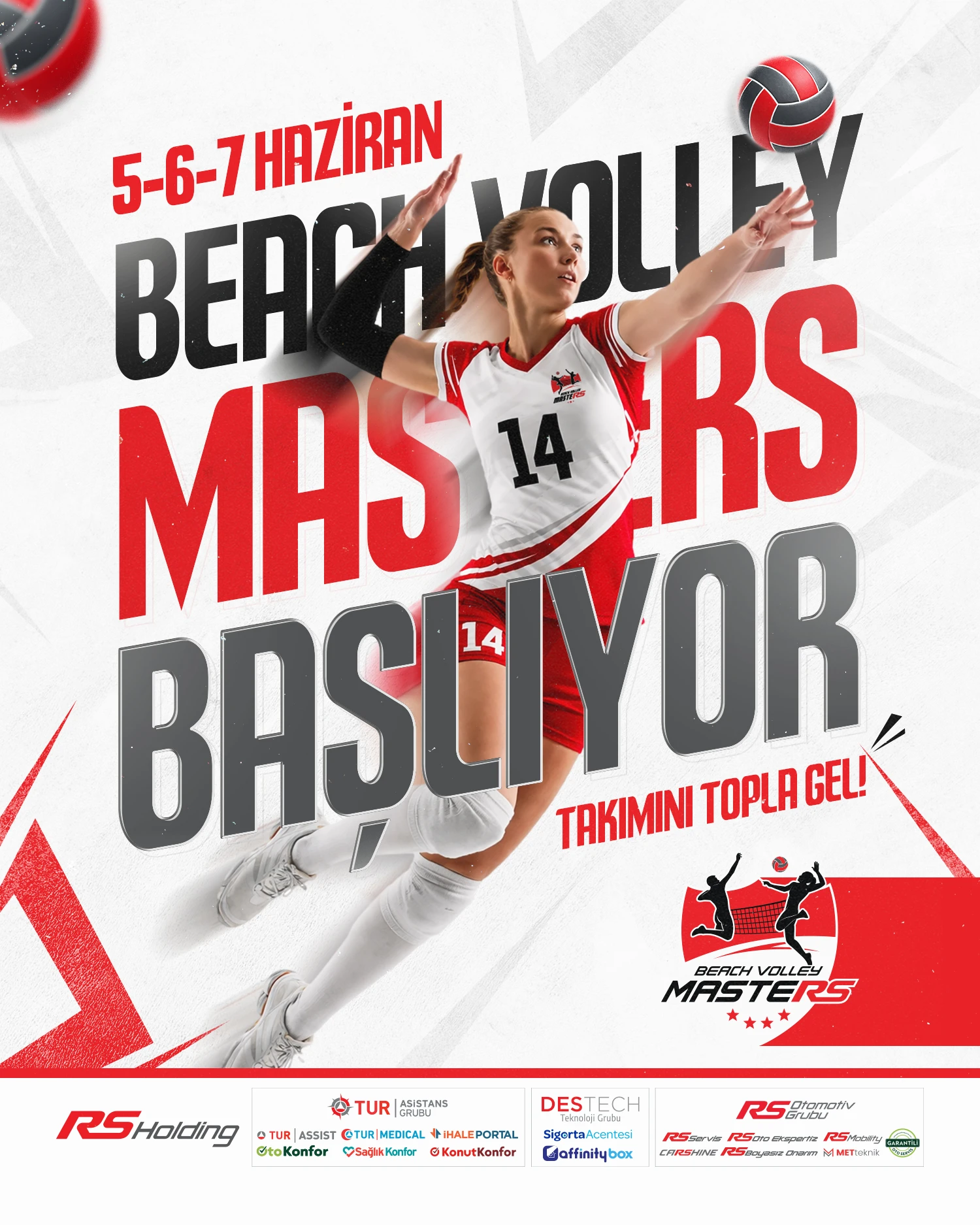 Beach Volley Masters 2026 başlıyor: turnuva duyurusu