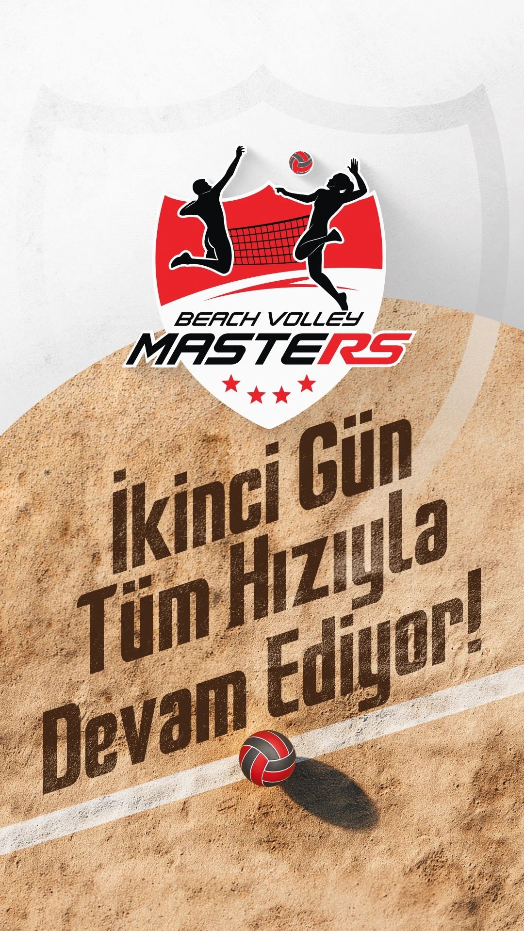 Beach Volley Masters story tasarımı: İkinci gün coşkusu sürüyor