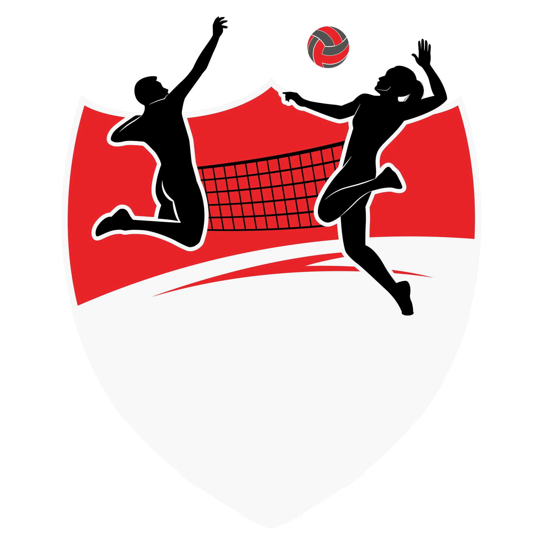 Beach Volley Masters logo gelişimi: Siluet