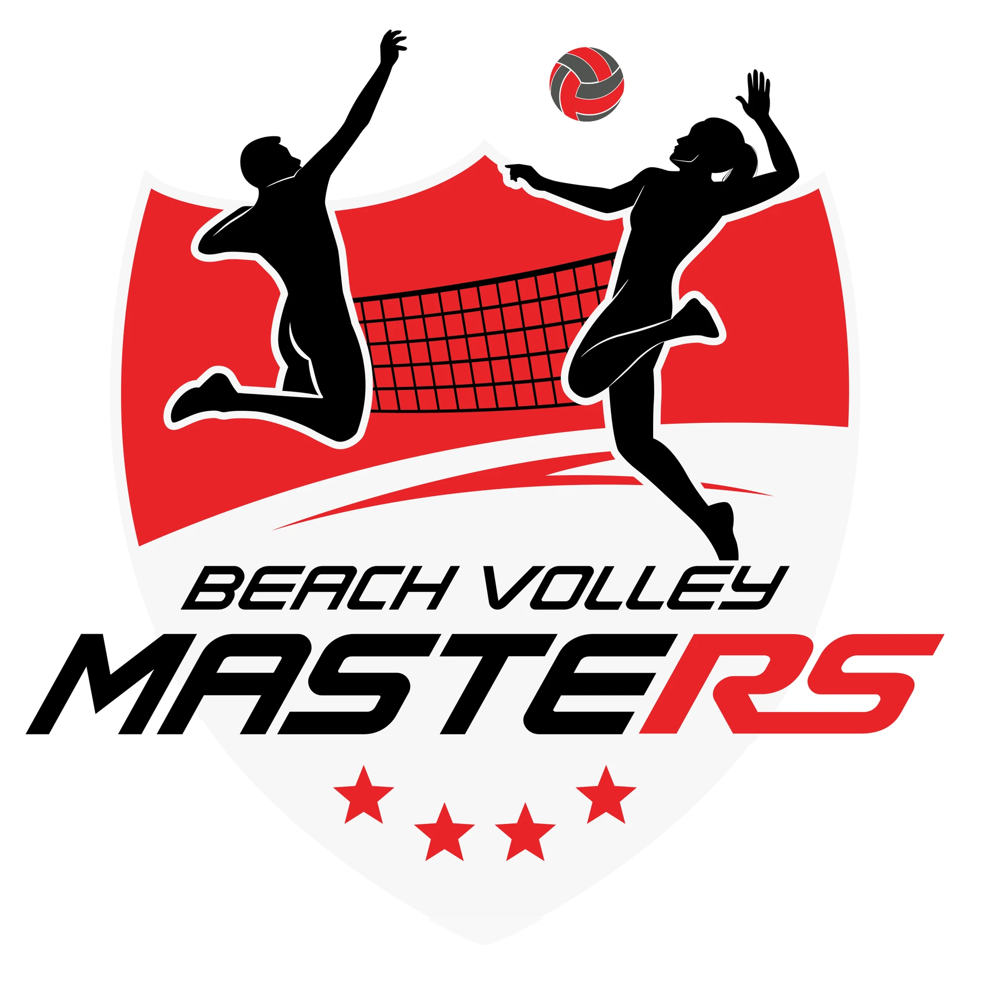 Beach Volley Masters logo gelişimi: Tipografi