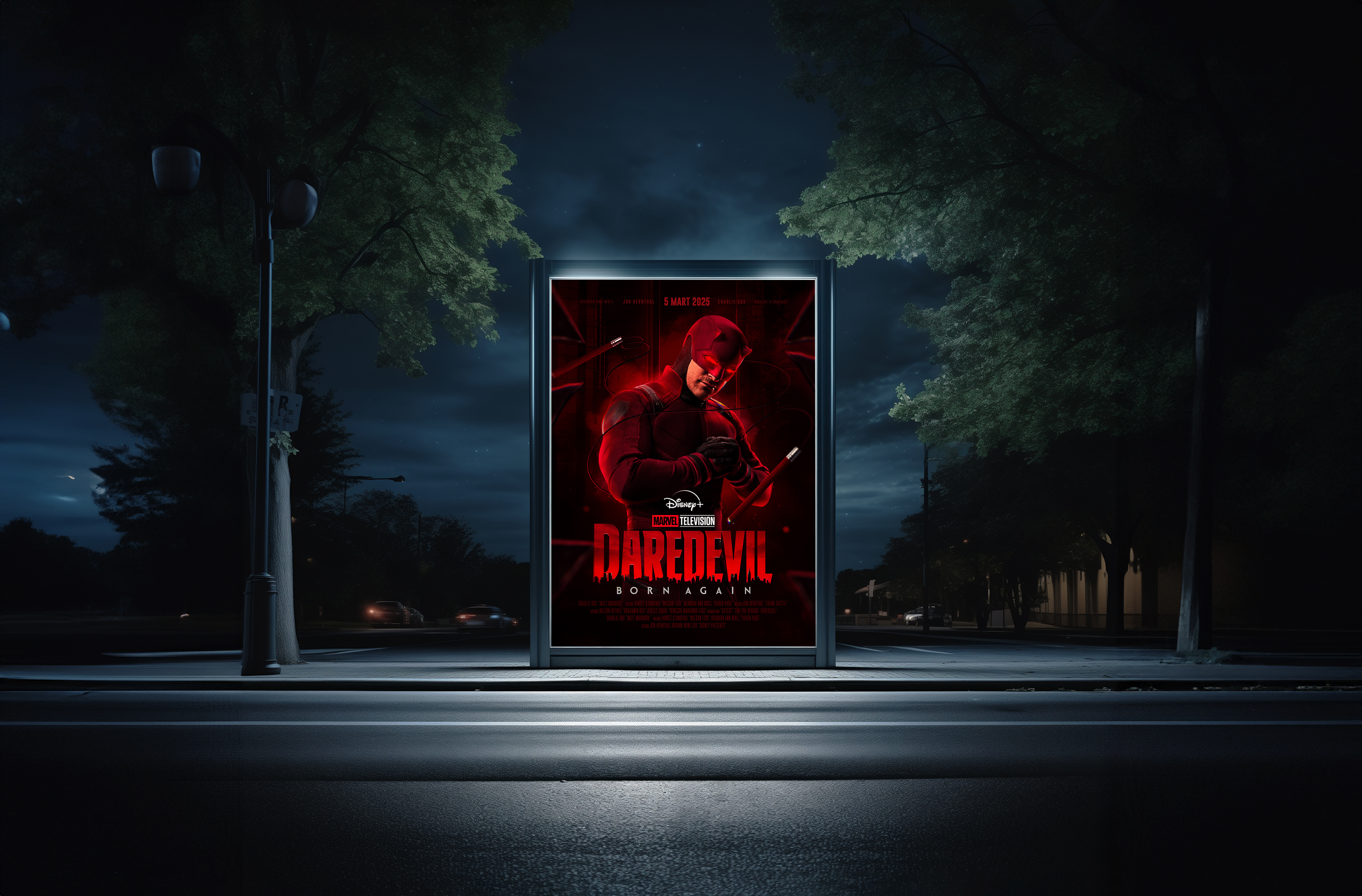 Daredevil Born Again concept poster 02