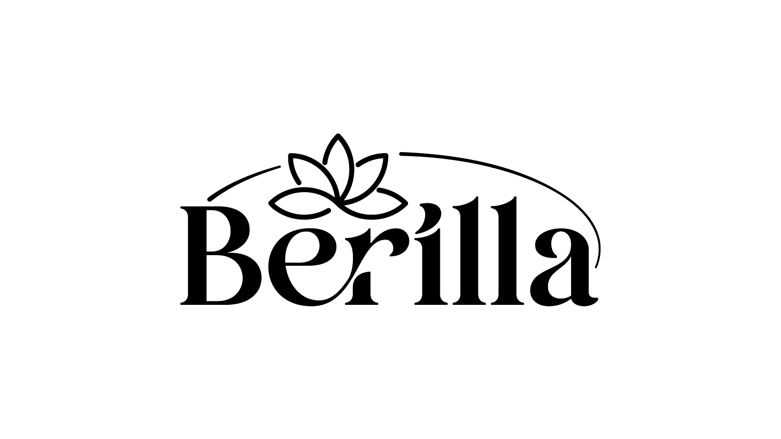 Berilla logosunun açık zeminde siyah kullanımı