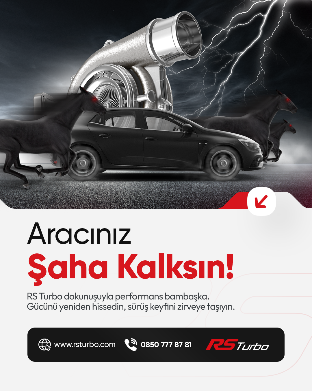 RS Turbo Sosyal Medya Tasarım Serisi