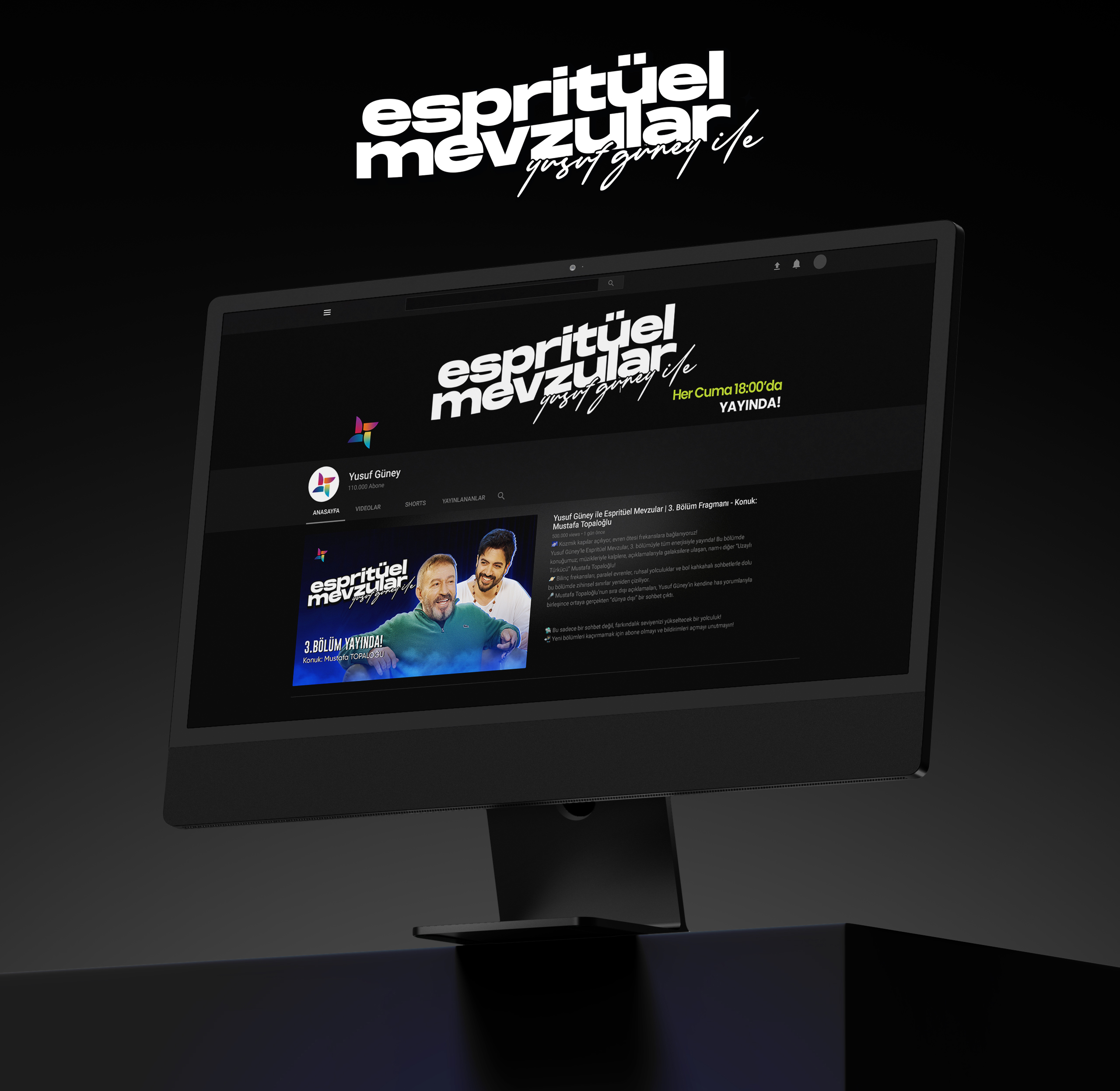 Yusuf Güney ile Espritüel Mevzular Youtube Programı kapak görseli