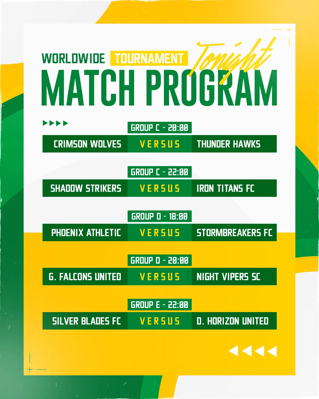 World Cup Brasil Theme Instagram Post Template preview 2