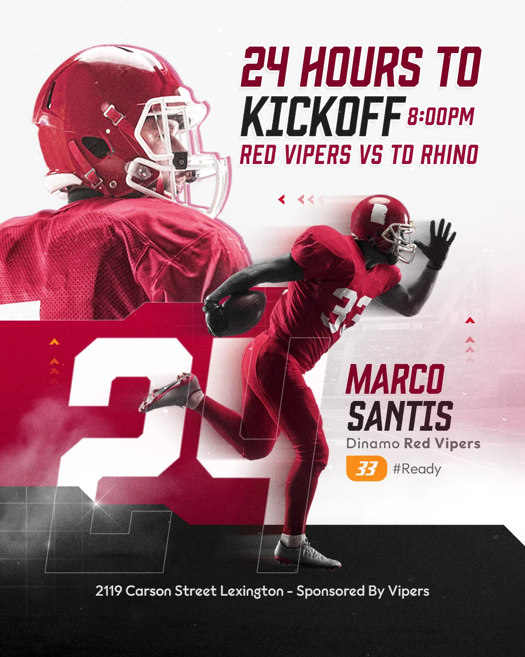 NFL American Football Social Media Post Kit preview 5