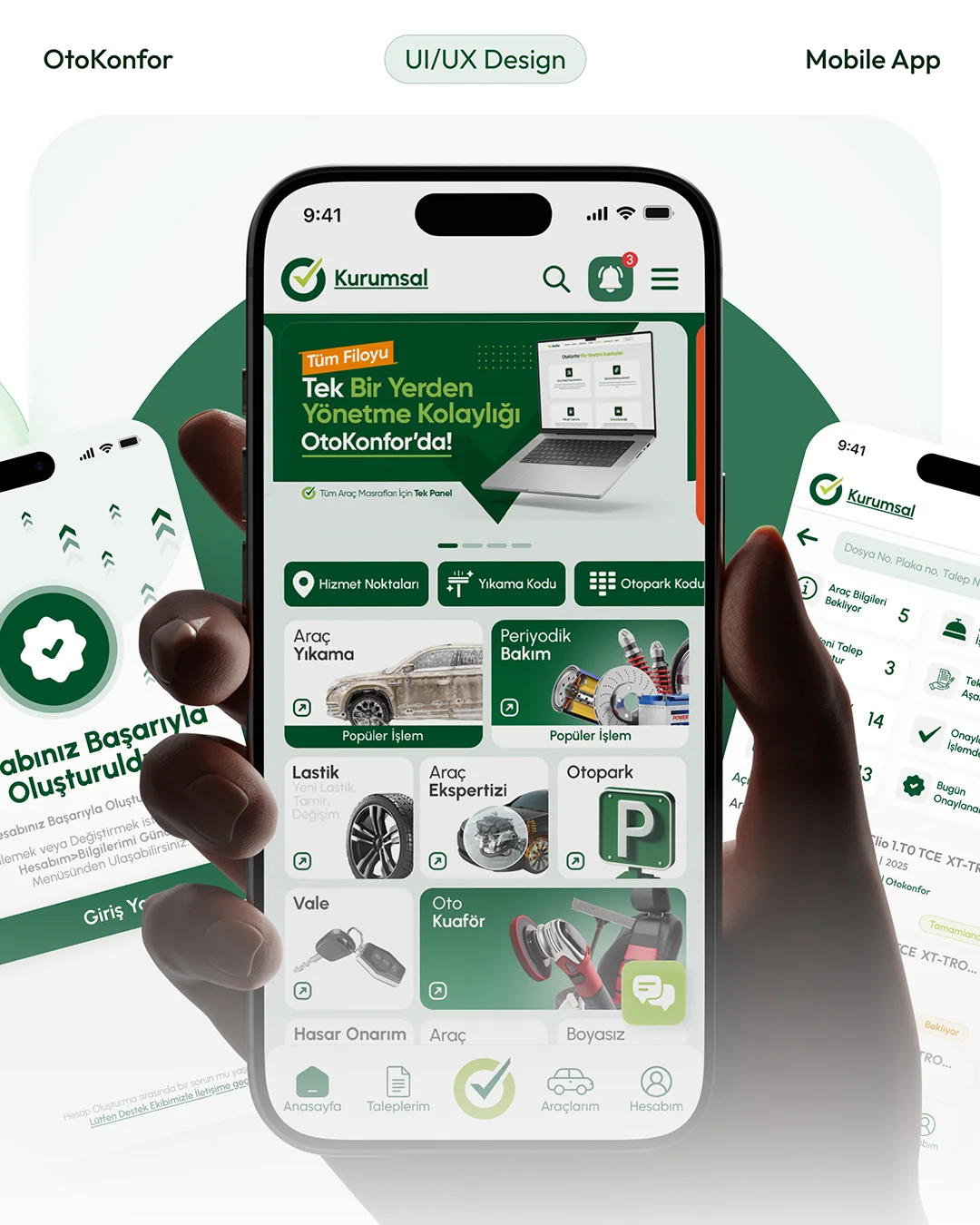 OtoKonfor Mobile App