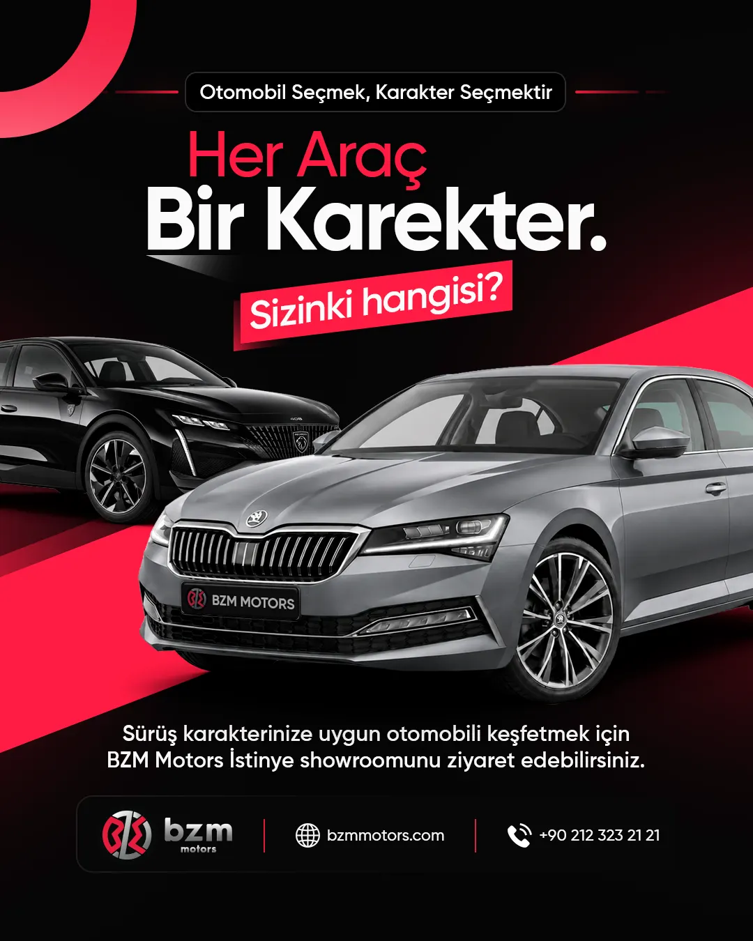 BZM Motors sosyal medya tasarımı 3