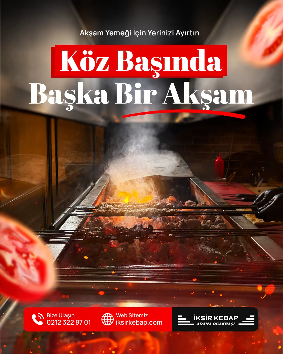 İksir Kebap sosyal medya tasarımı 1