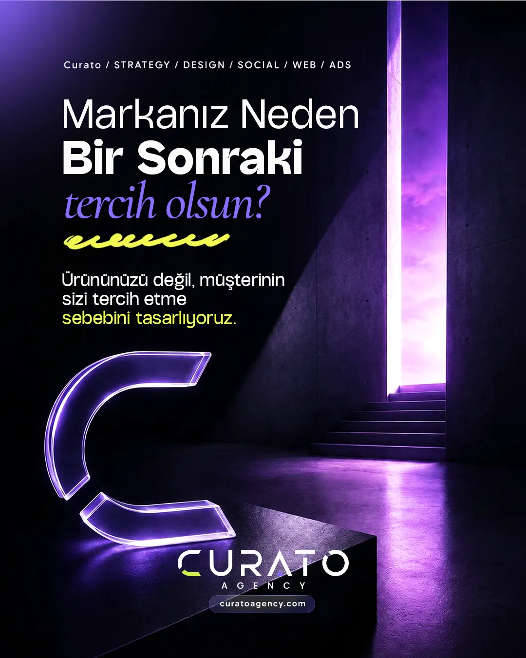 Curato Agency sosyal medya tasarımı 1