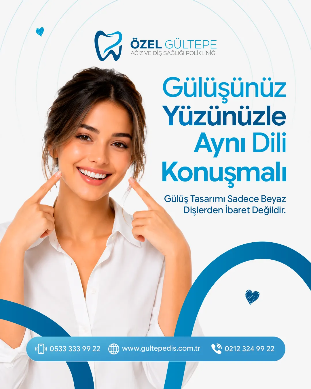 Özel Gültepe Diş sosyal medya tasarımı 9