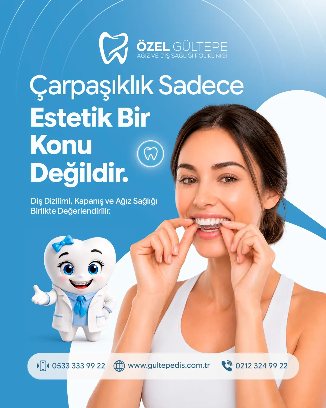 Özel Gültepe Diş sosyal medya tasarımı 10