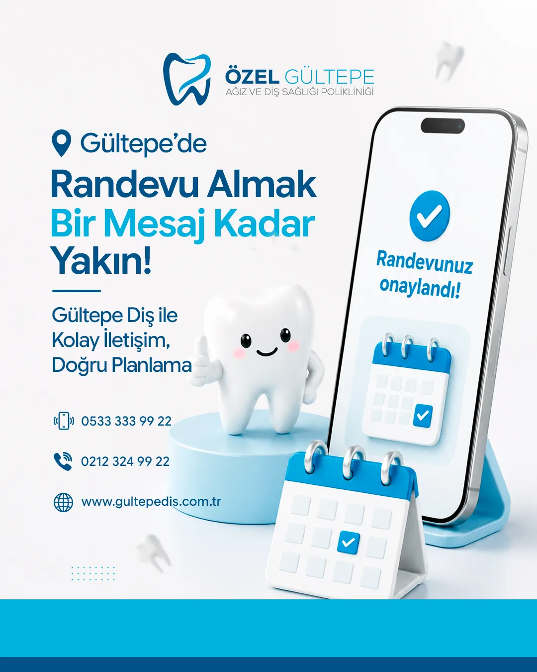 Özel Gültepe Diş sosyal medya tasarımı 13
