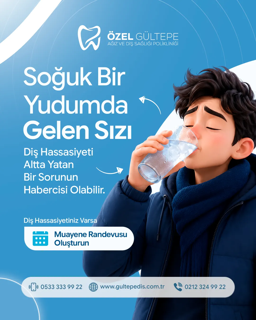 Özel Gültepe Diş sosyal medya tasarımı 14