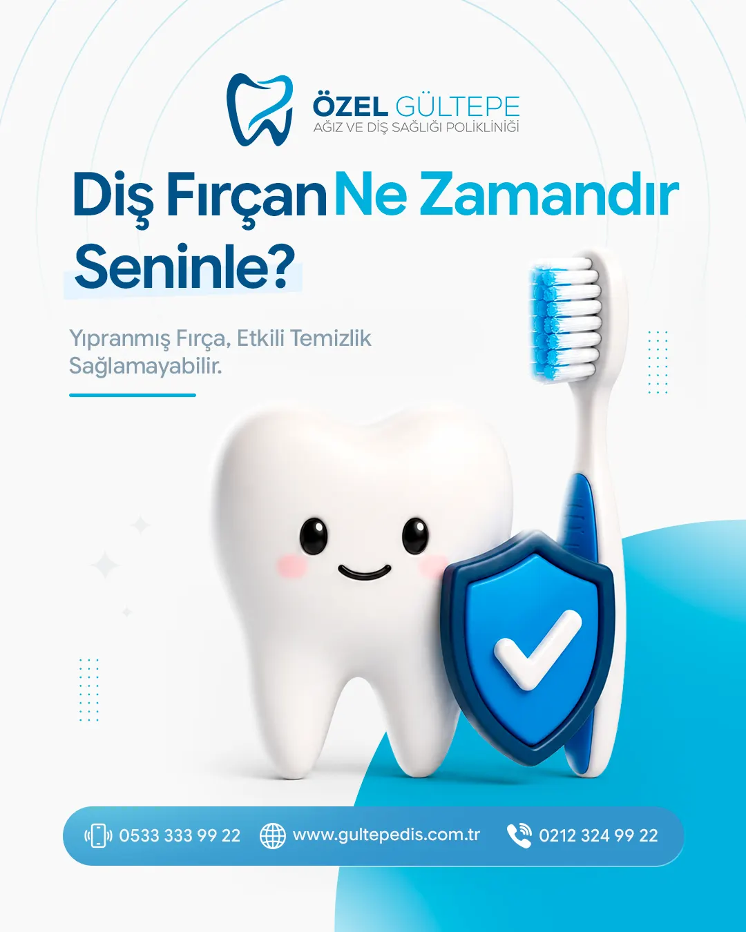 Özel Gültepe Diş sosyal medya tasarımı 17